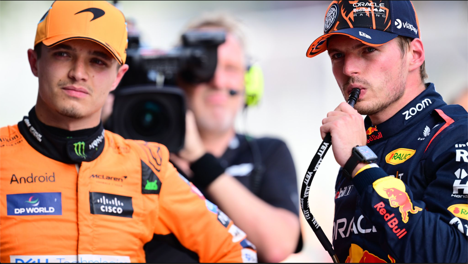 Lando Norris Takes Stunning Pole at Austrian GP as Chaos Erupts Behind Him Lewis Hamilton Austrian GP Oscar Piastri Charles Leclerc Ferrari McLaren
